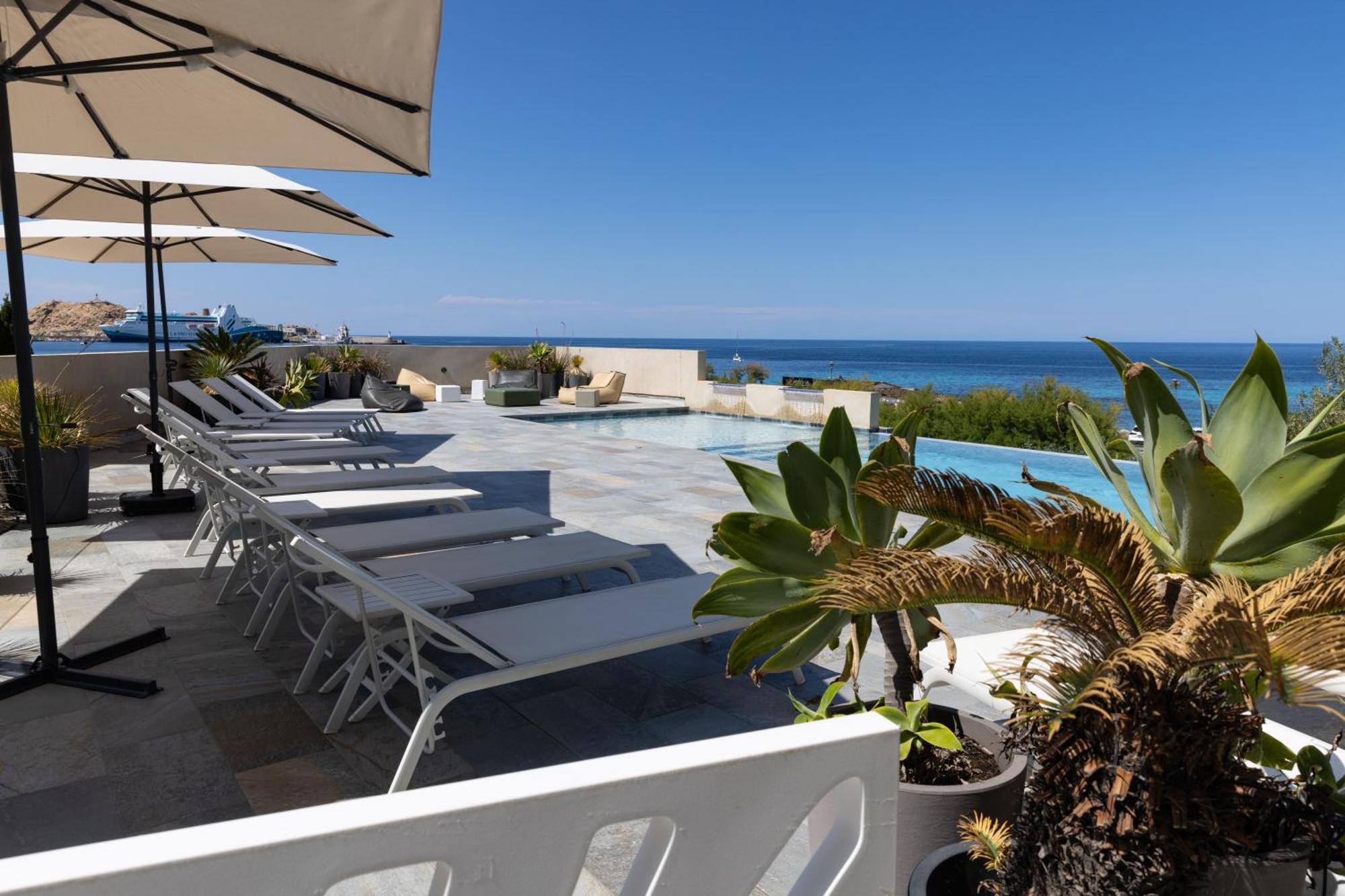 Residence Saletta Mare LʼÎle-Rousse Exterior foto